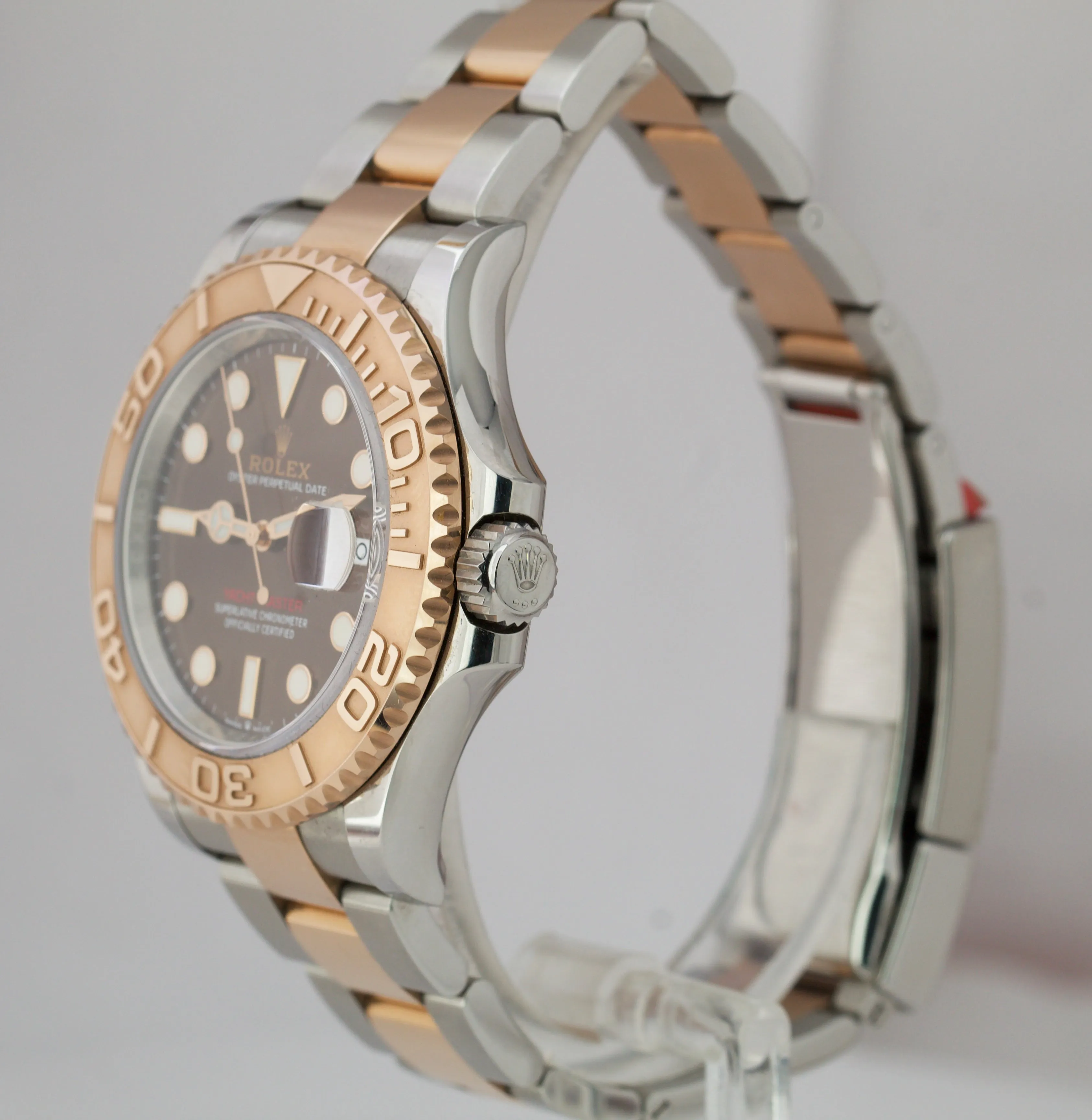 2020 UNPOLISHED Rolex Yacht-Master CHOCOLATE 18K Everose Gold 40mm 126621 Watch