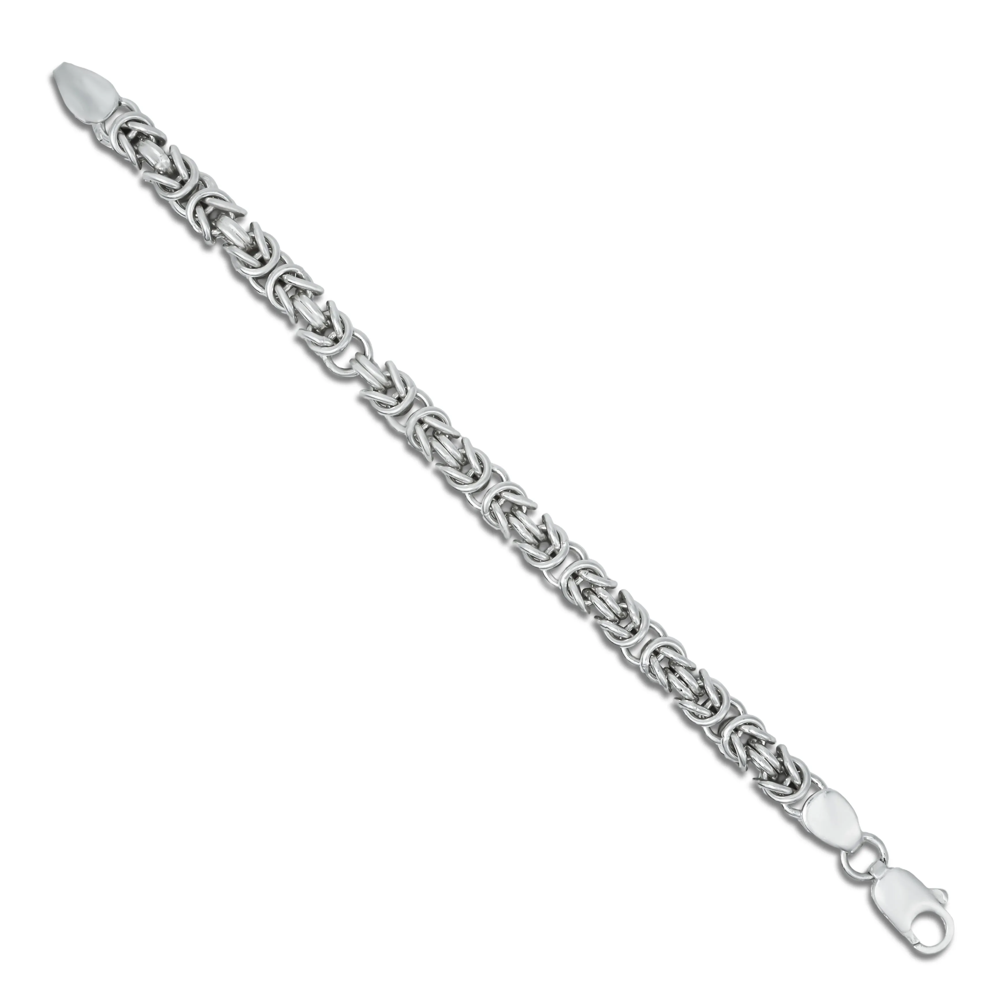 925 Sterling Silver Thick Chain Bracelet