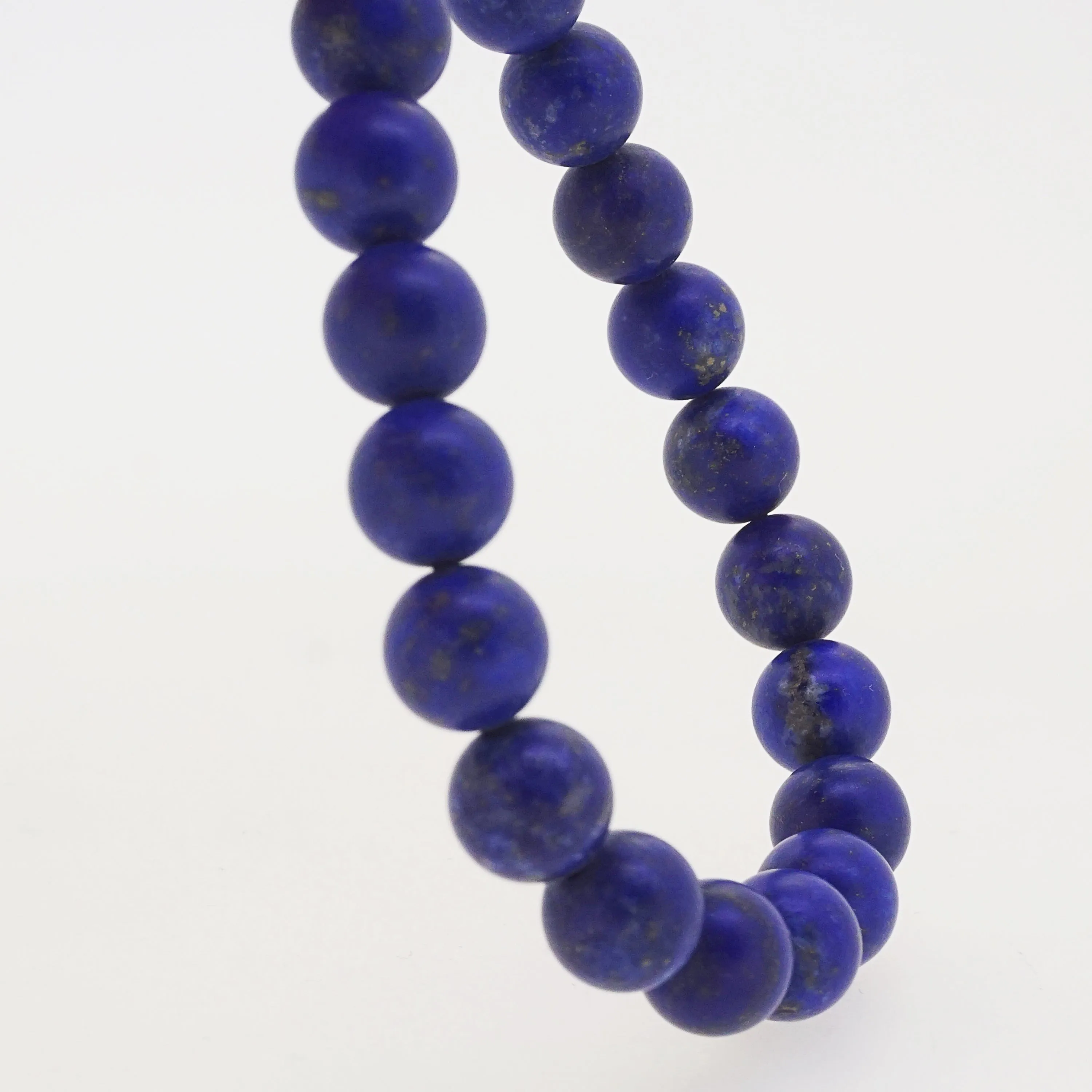 A-Grade Matte Lapis Lazuli 9mm