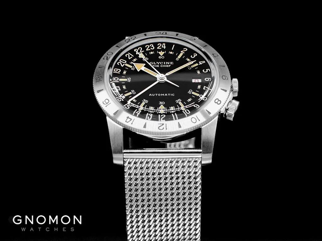 Airman “The Chief” GMT Black - Bracelet Ref. GL0464