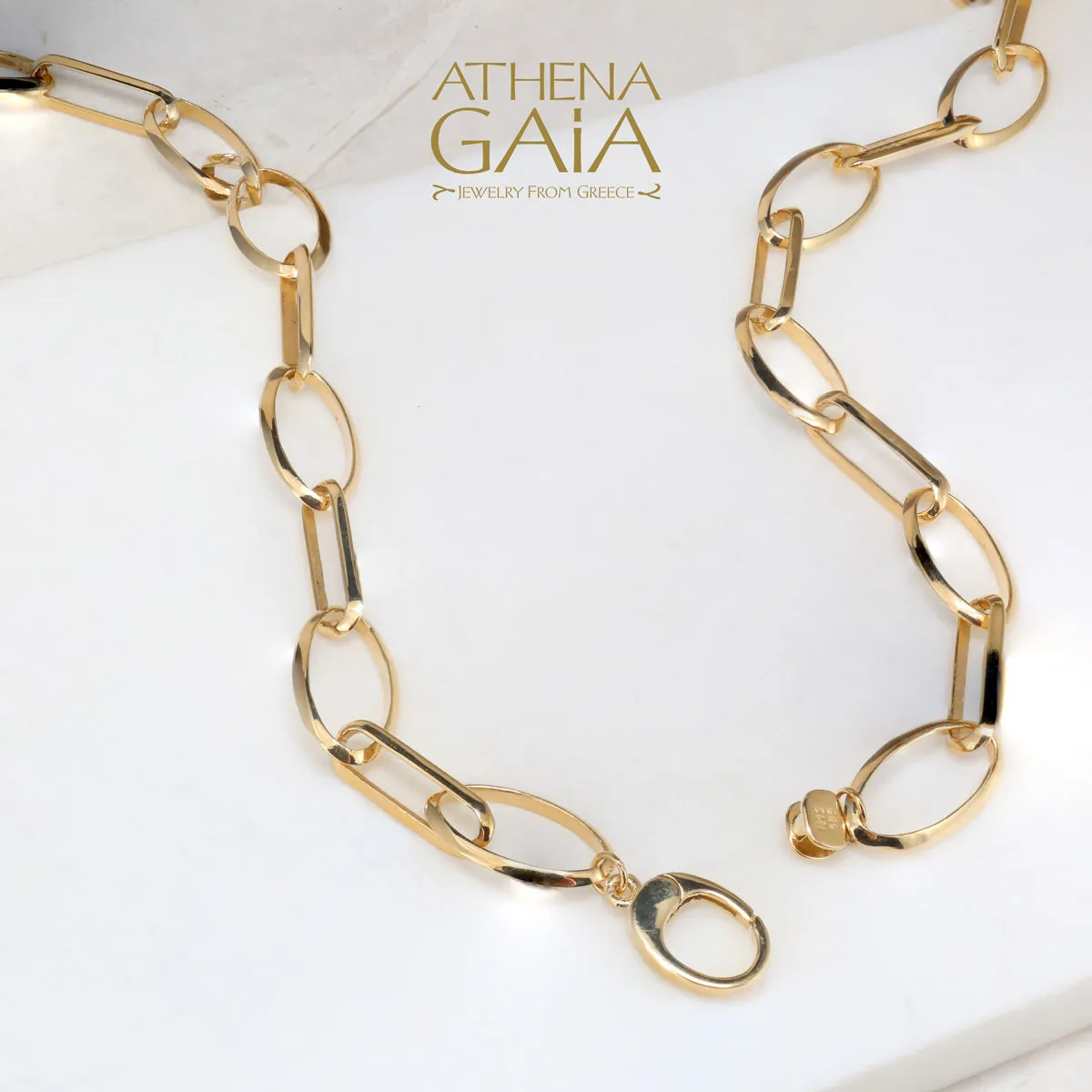 Al'Oro Venetian Oval Necklace / Bracelet