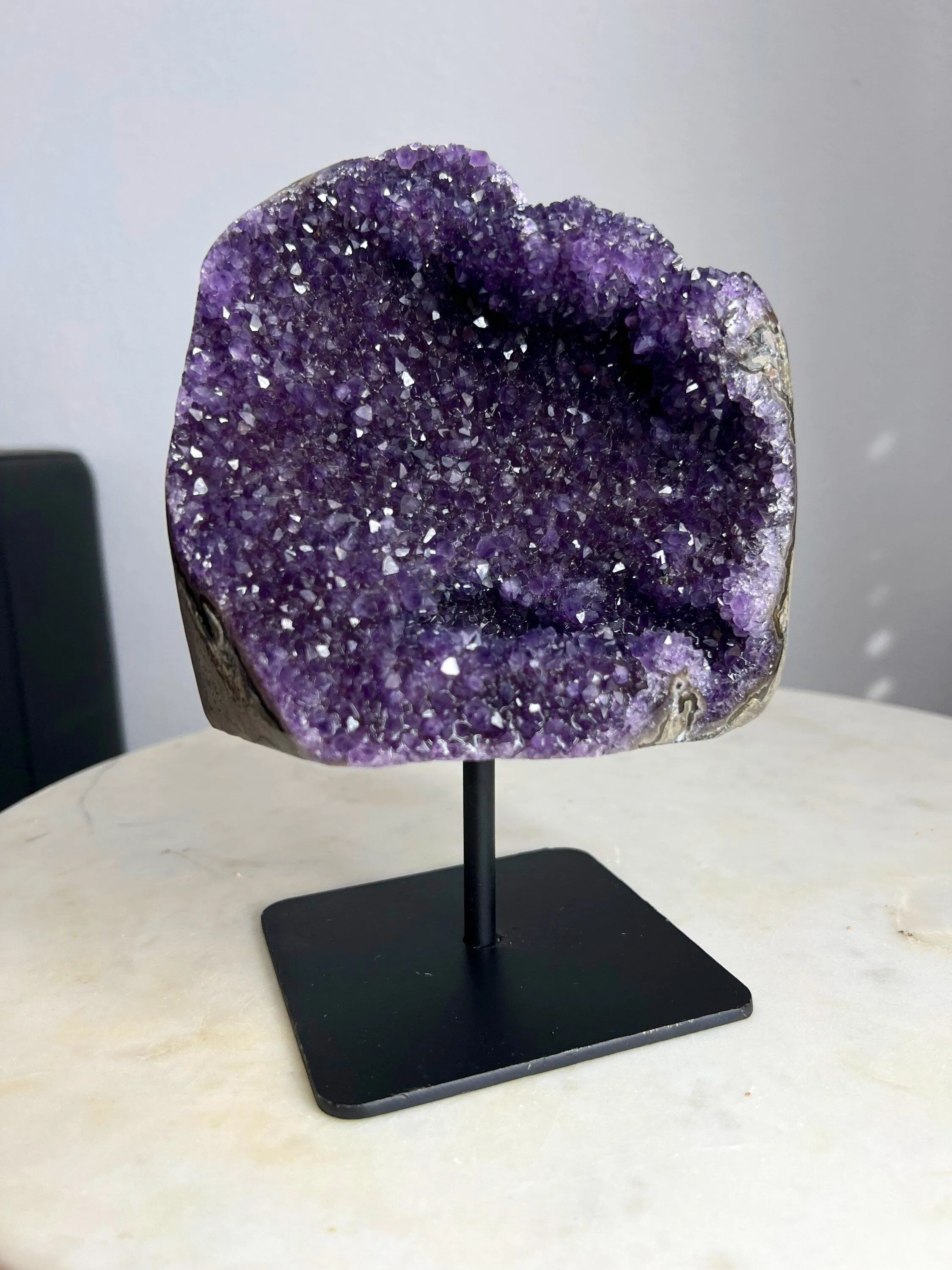 Amethyst on stand 4lb 9oz from Brazil