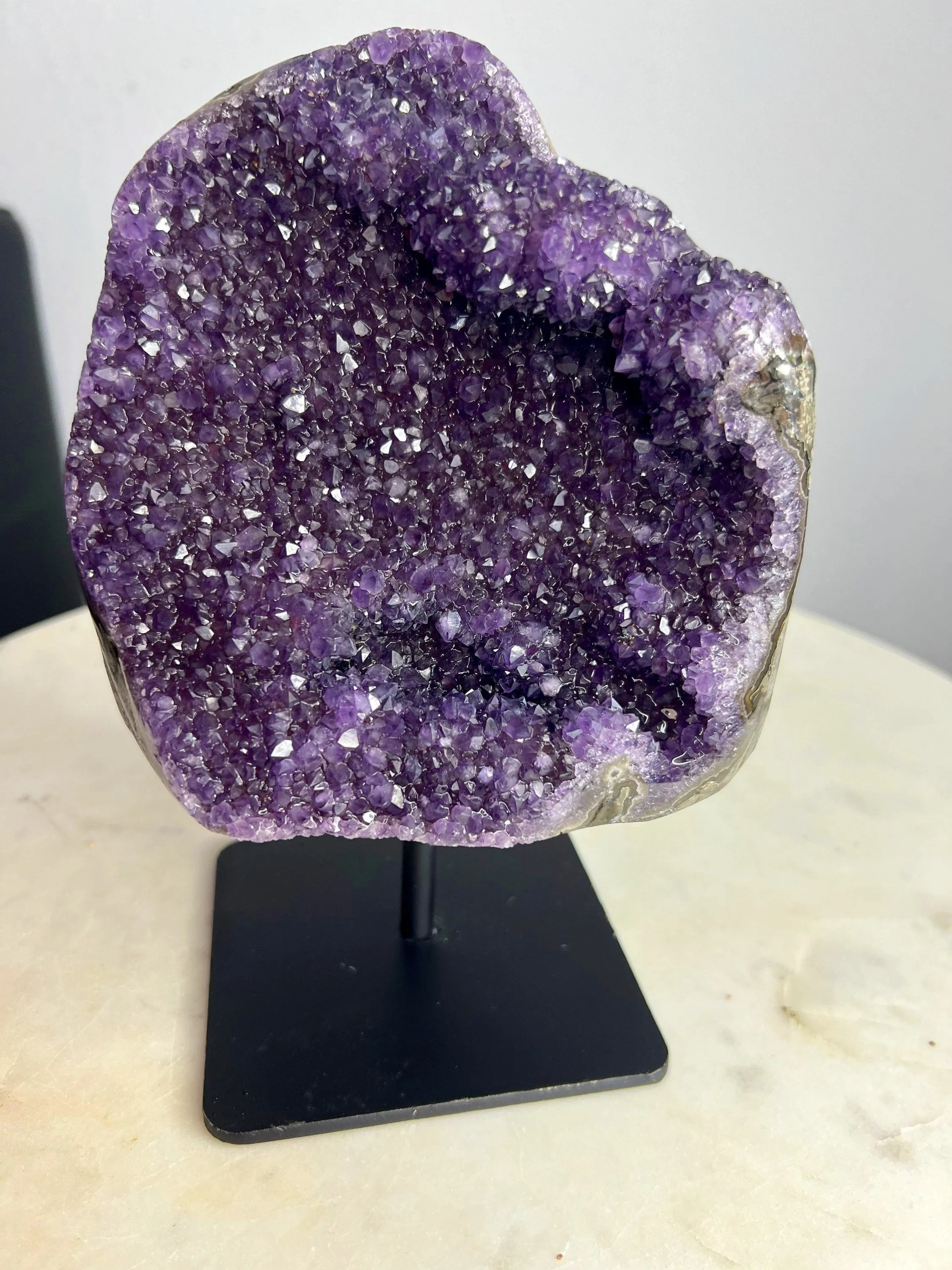 Amethyst on stand 4lb 9oz from Brazil