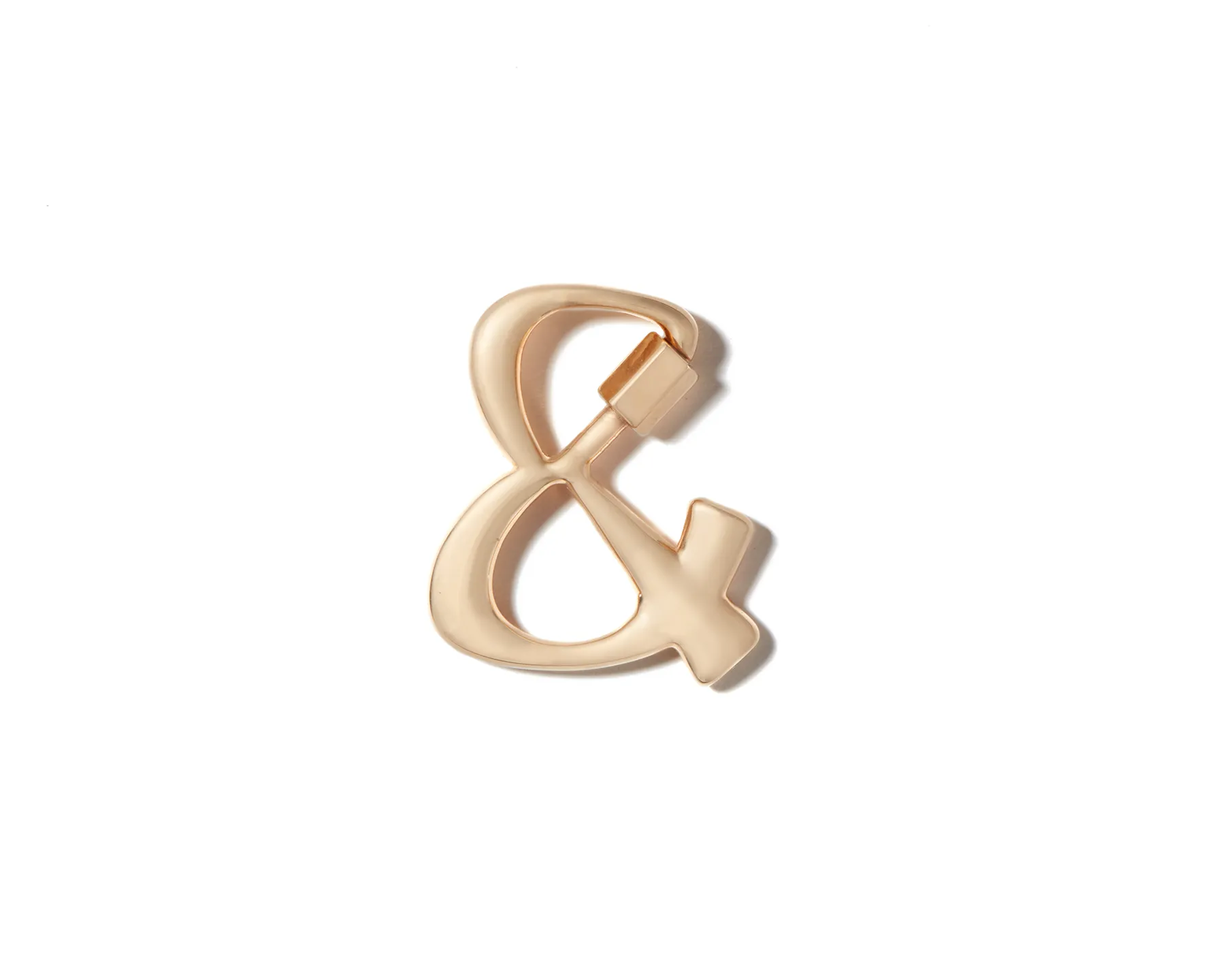 Ampersand Lock in Gold