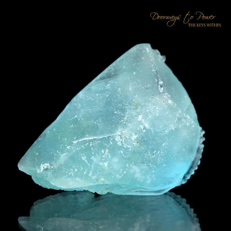 Aquamarine Dragon Crystal Carving 'Museum Quality'