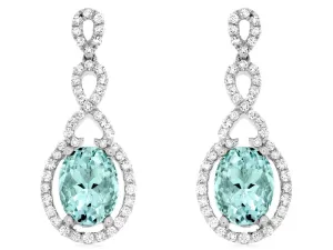 Aquamarine Drop Earrings