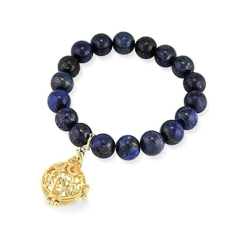 Bead Perfumed Bracelet - Harmony Gold