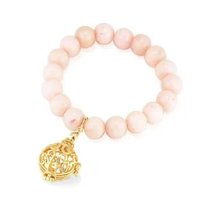 Bead Perfumed Bracelet - Harmony Gold