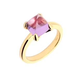 Buchwald 3.00ct amethyst ring set in 18ct rose gold