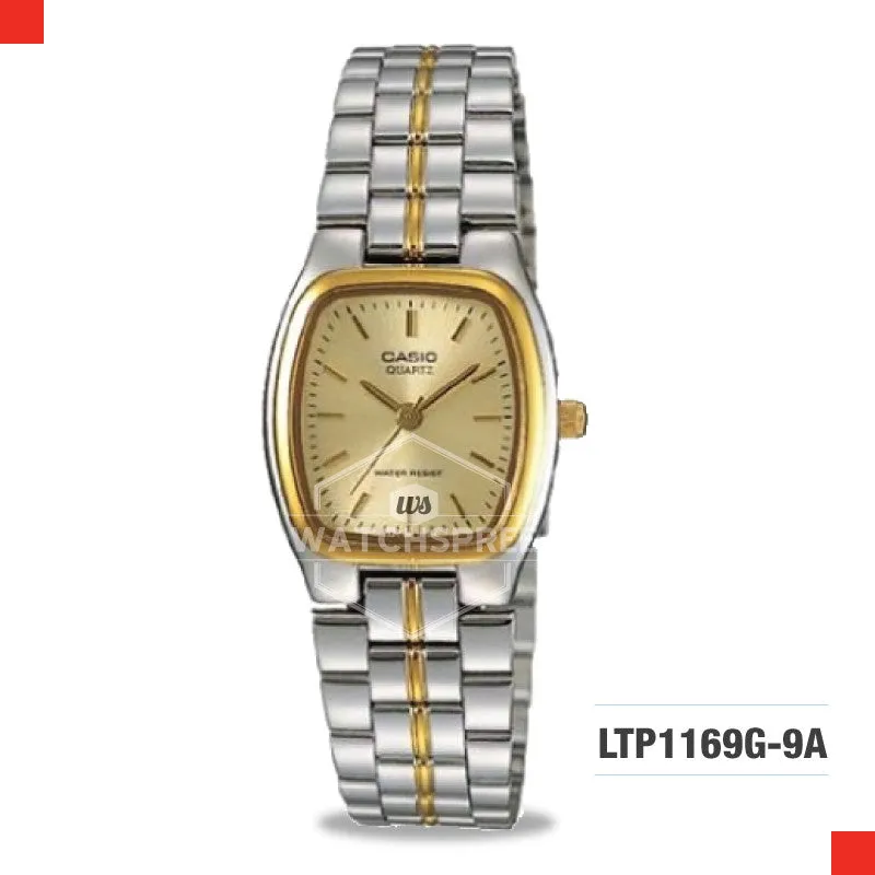 Casio Ladies Watch LTP1169G-9A