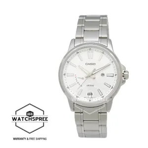 Casio Standard Analog Stainless Steel Watch MTPE137D-7A