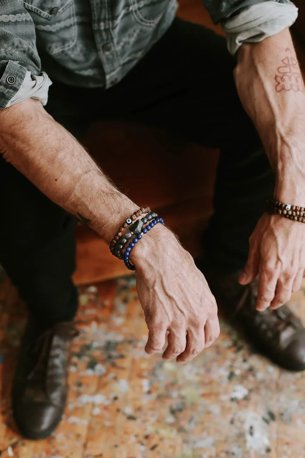 Celestial Blue Lapis Bracelet