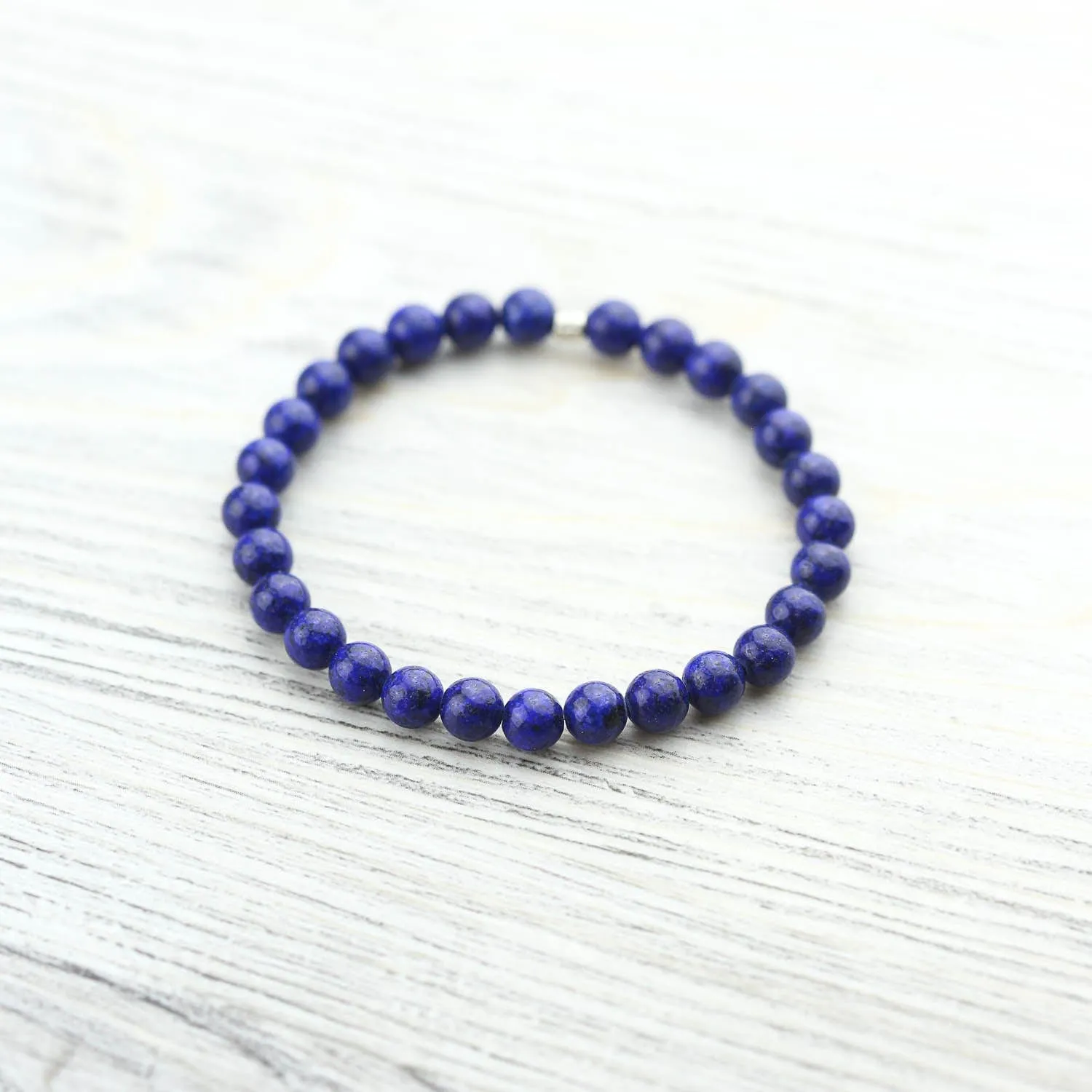 Celestial Blue Lapis Bracelet