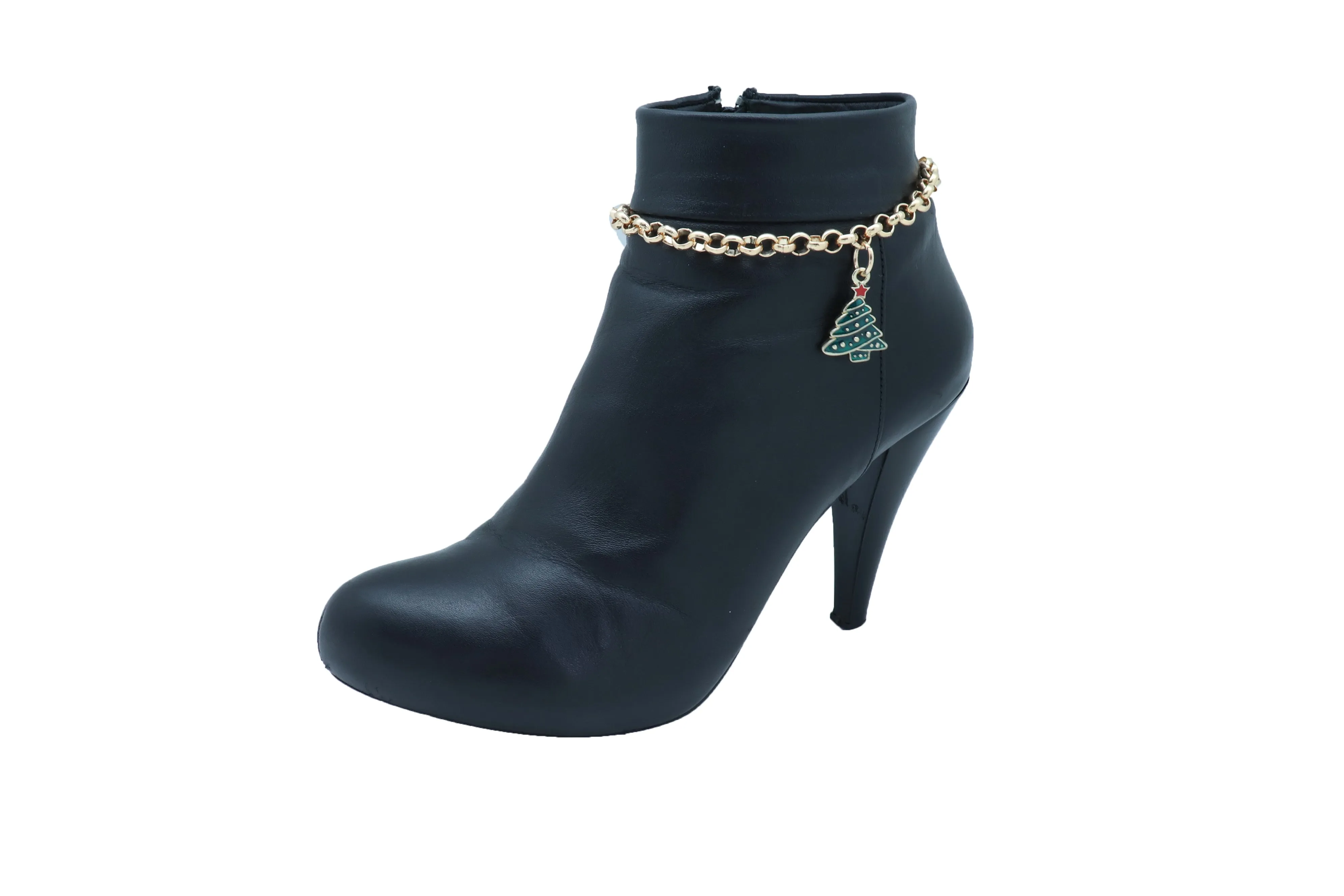 Christmas Tree Charm Boot Chain