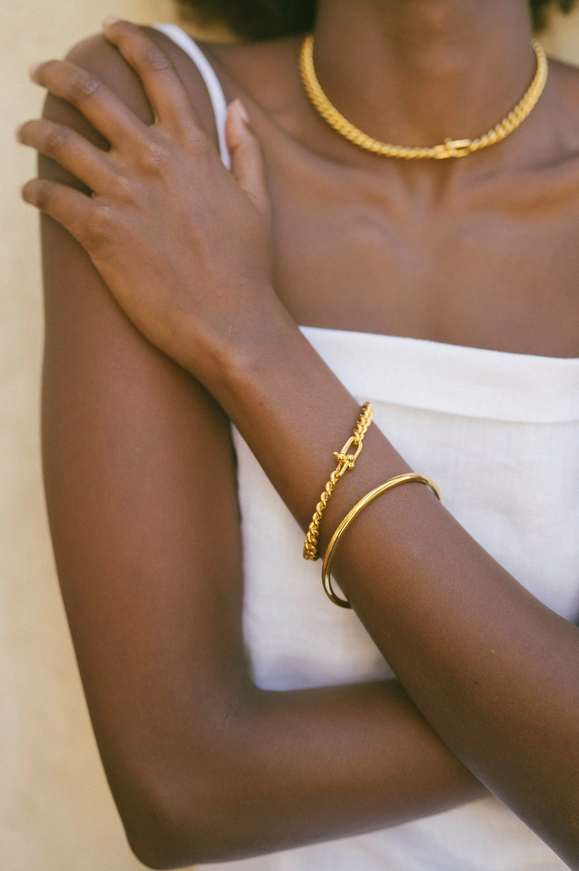 Classic Gold Chain Bracelet