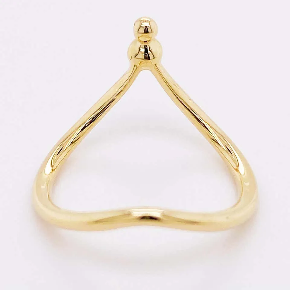 Diamond Chevron Ring