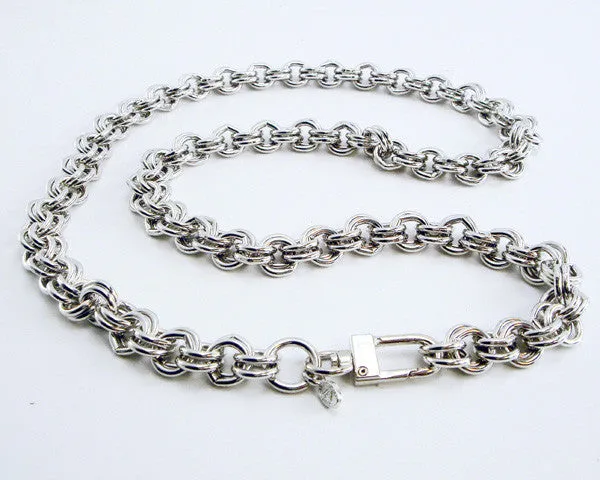 Double Ring Chain Necklace