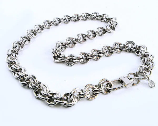 Double Ring Chain Necklace