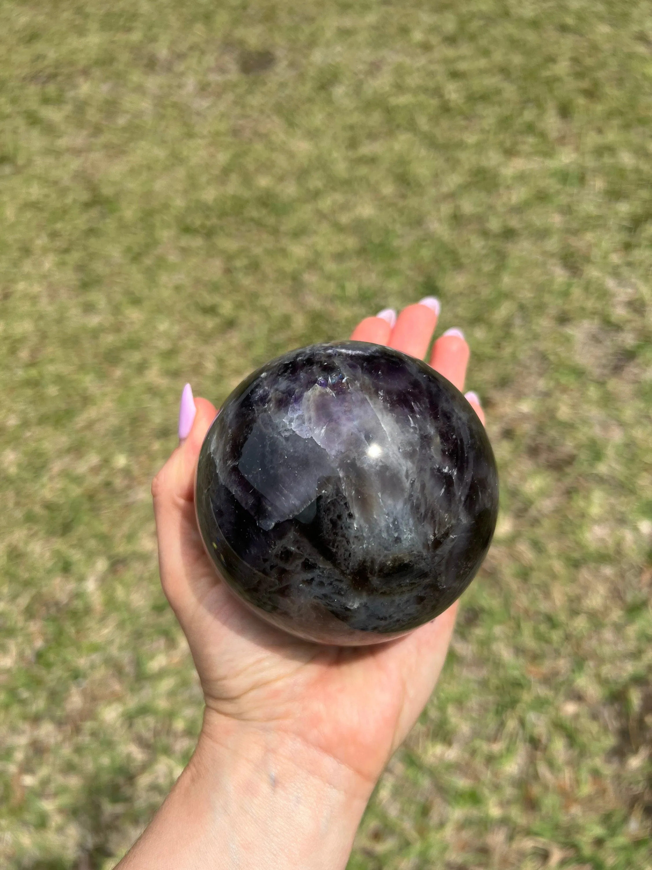 Dream amethyst 89mm sphere