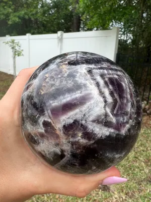 Dream amethyst 89mm sphere