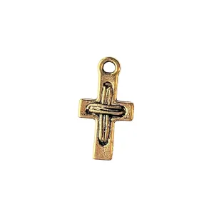 Gold Cross Charm II