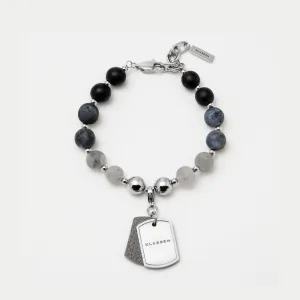 Grey Quartz Bracelet