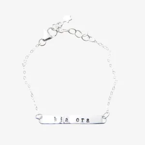 Kia Ora Message Bar Bracelet