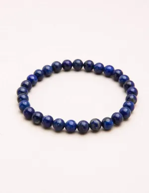 Lapis Energy Gemstone Bracelet - 6 mm