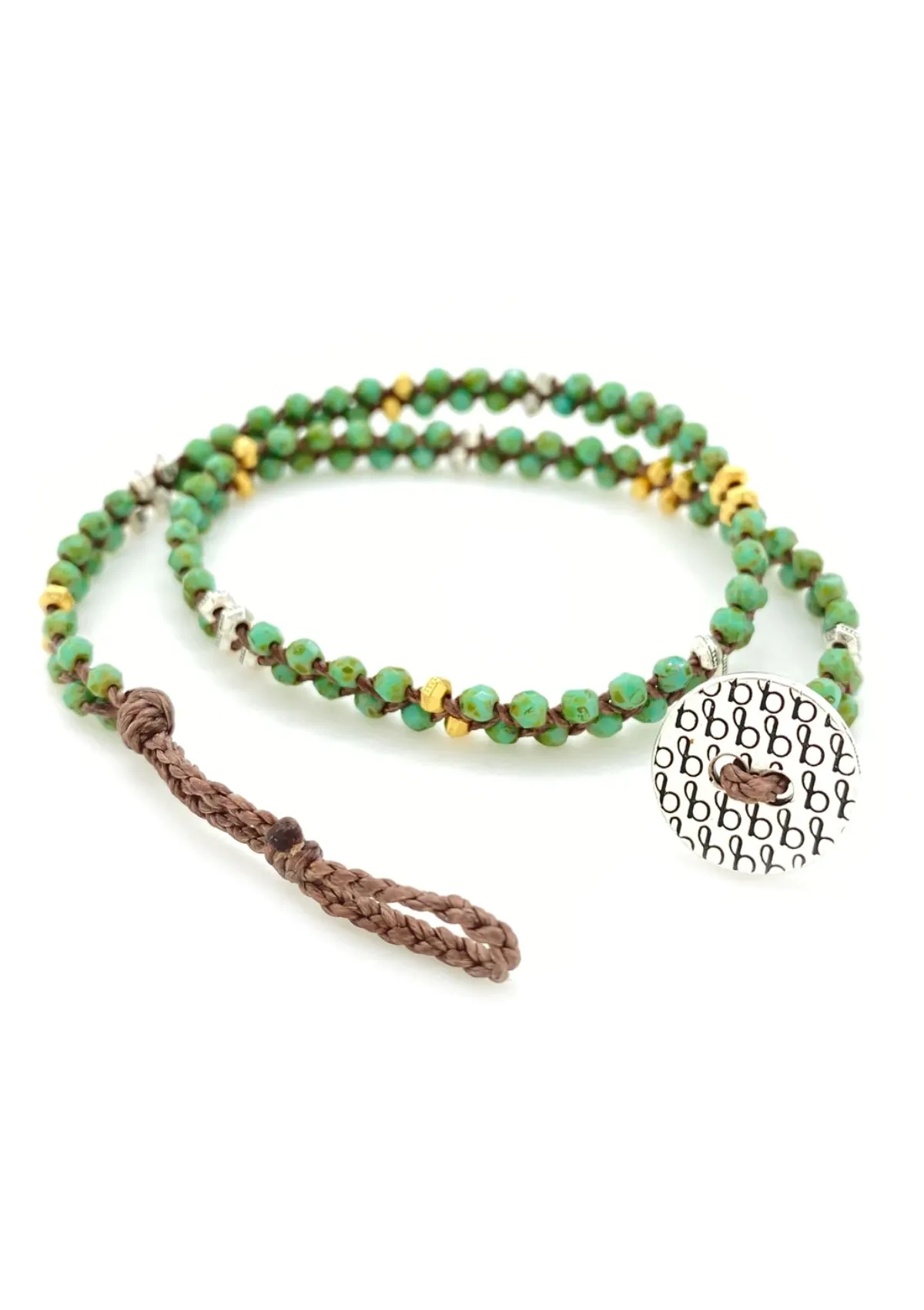 Meridian Wrap Bracelet Turquoise Picasso