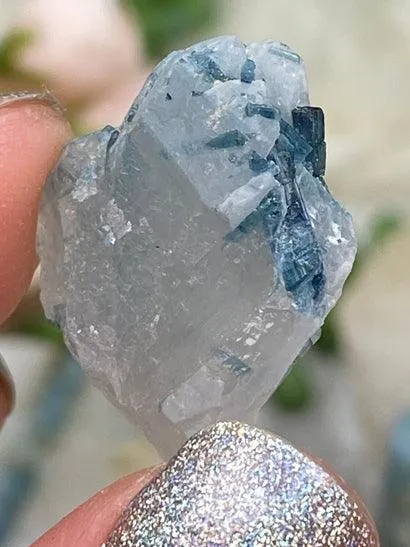 Mixed Tourmaline in Quartz