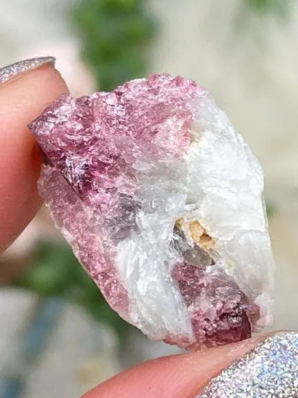 Mixed Tourmaline in Quartz