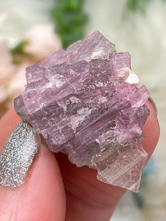 Mixed Tourmaline in Quartz