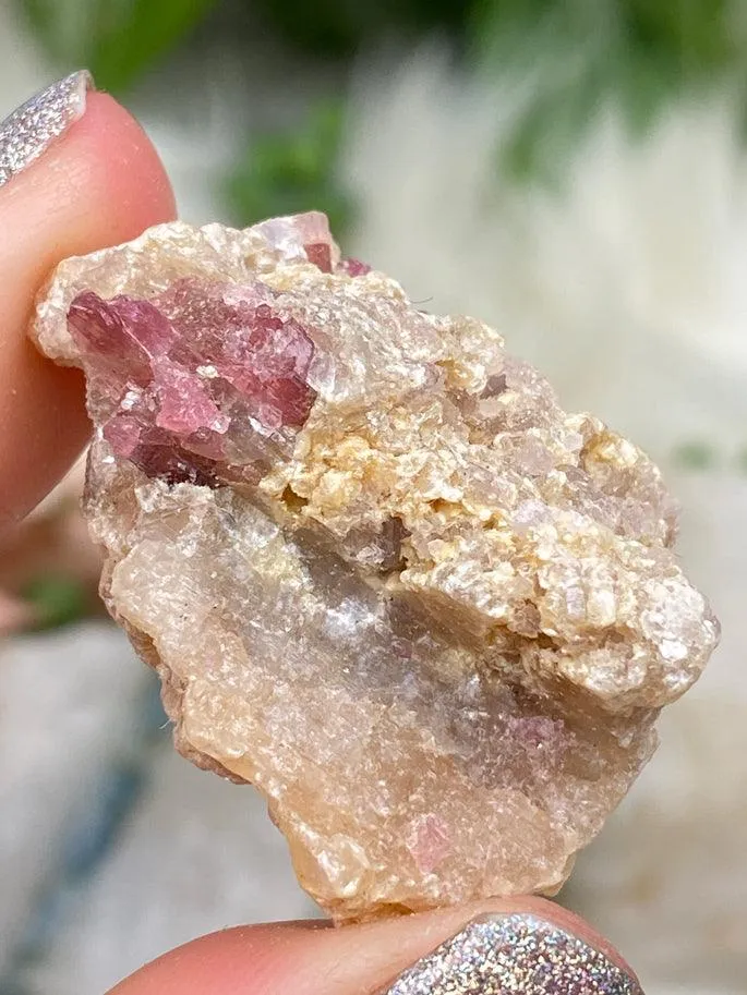 Mixed Tourmaline in Quartz