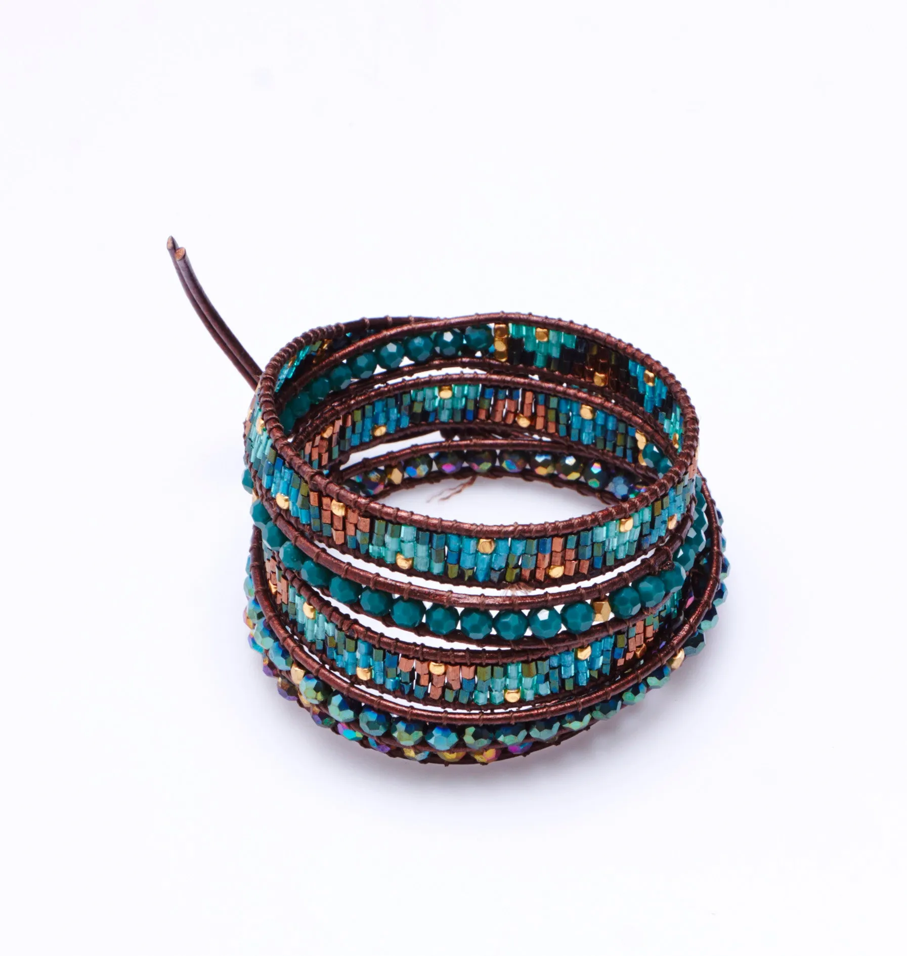 Nakamol Wrap Bracelet in Turquoise