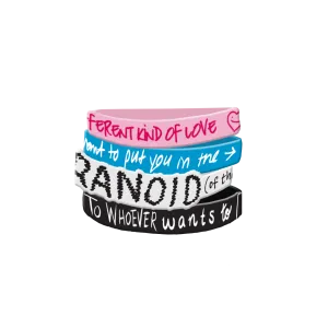 Paranoid EP Wristbands 4 Pack