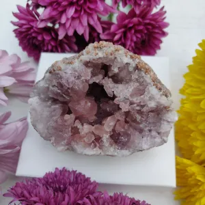 Pink Amethyst Geode (#M2)