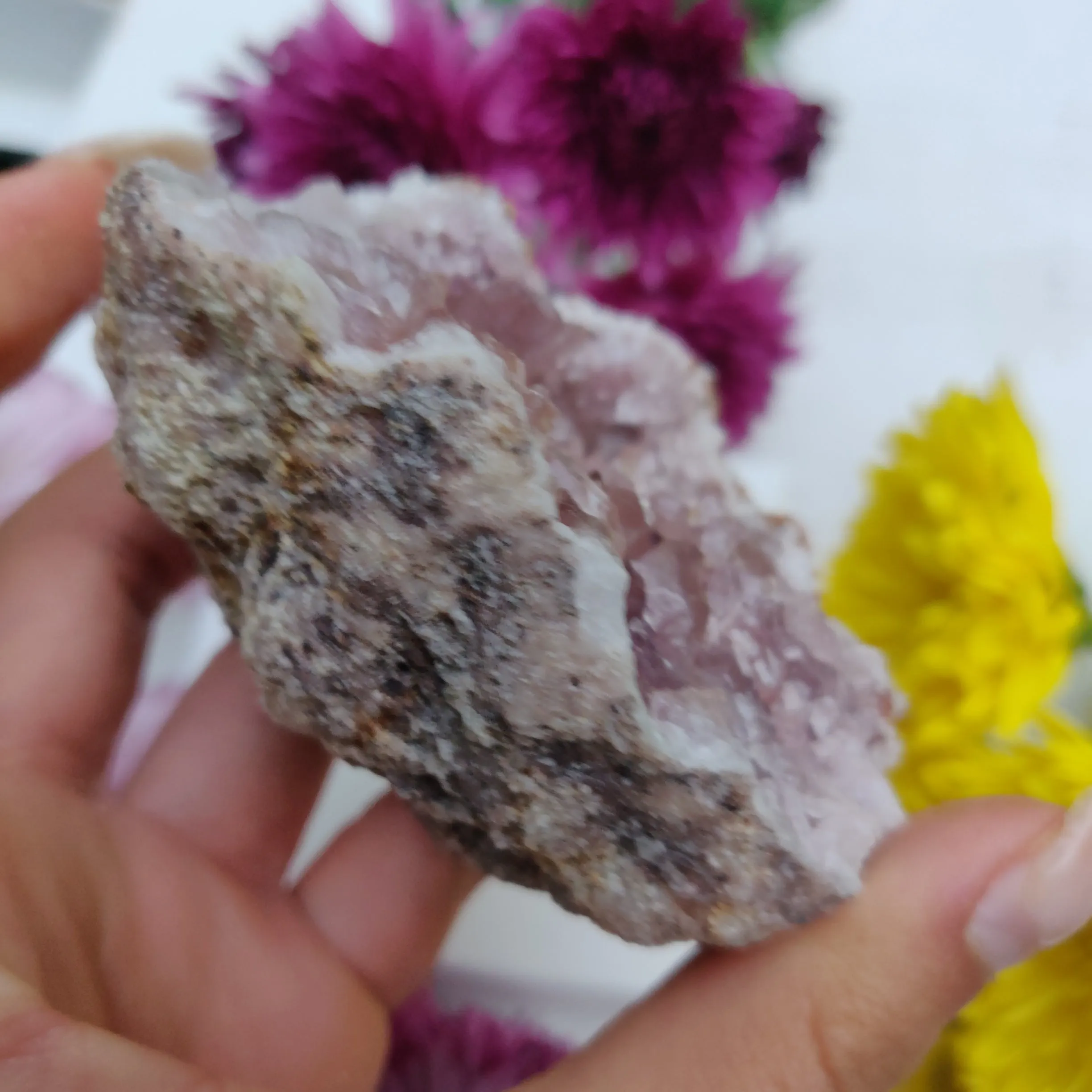 Pink Amethyst Geode (#M2)