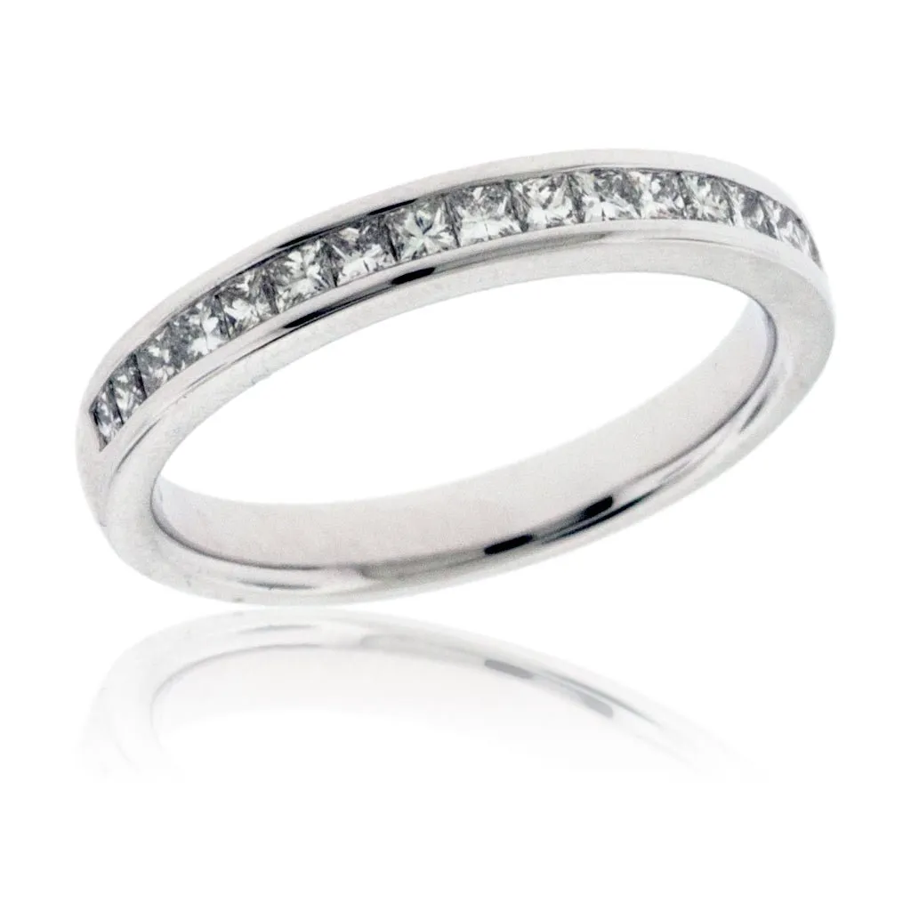 Princess-Cut Diamond Anniversary Band