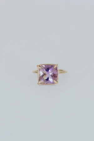 Prong Set Amethyst Ring