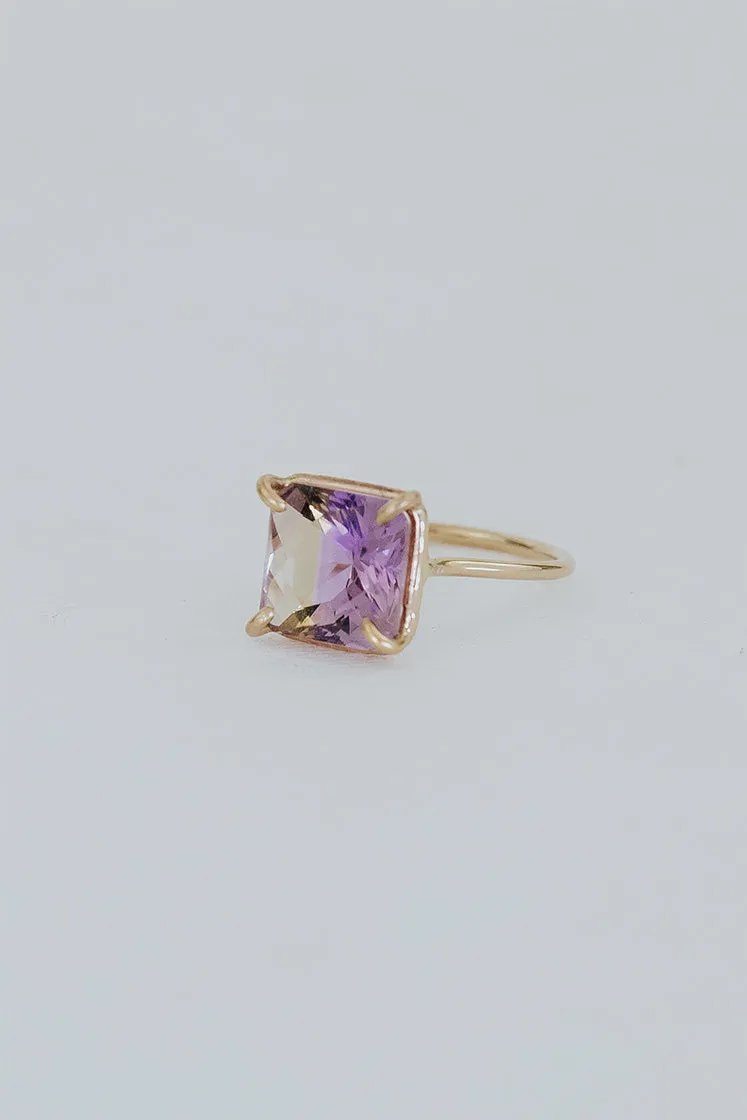 Prong Set Amethyst Ring