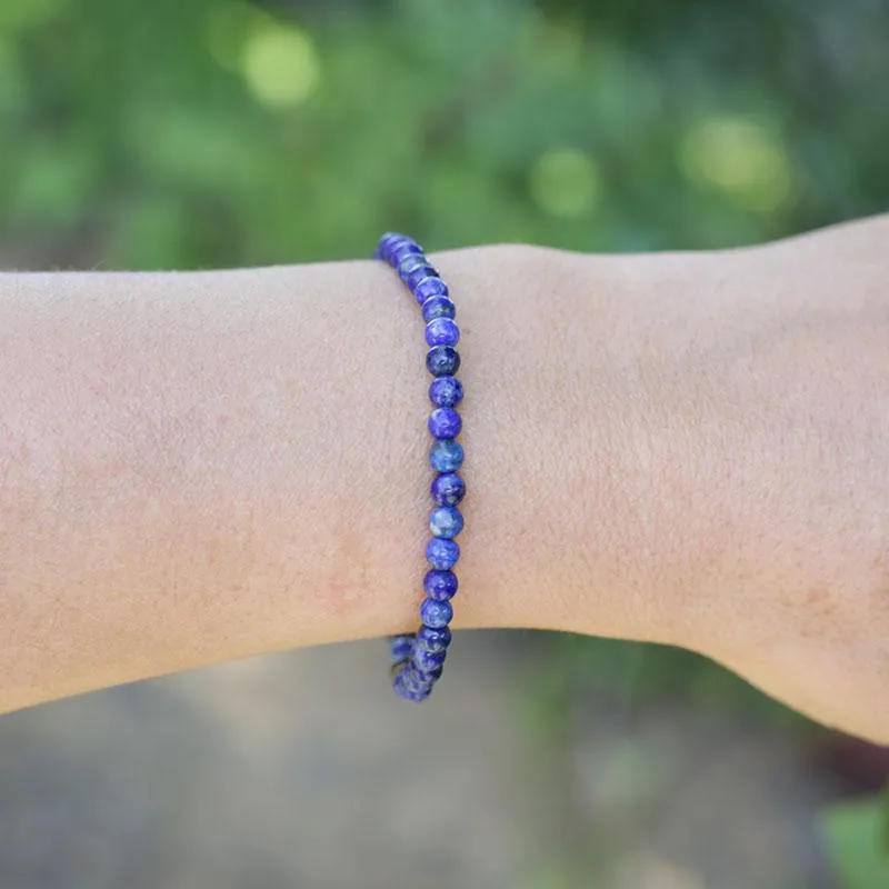 "Intuition" Lapis Lazuli Delicate Bracelet