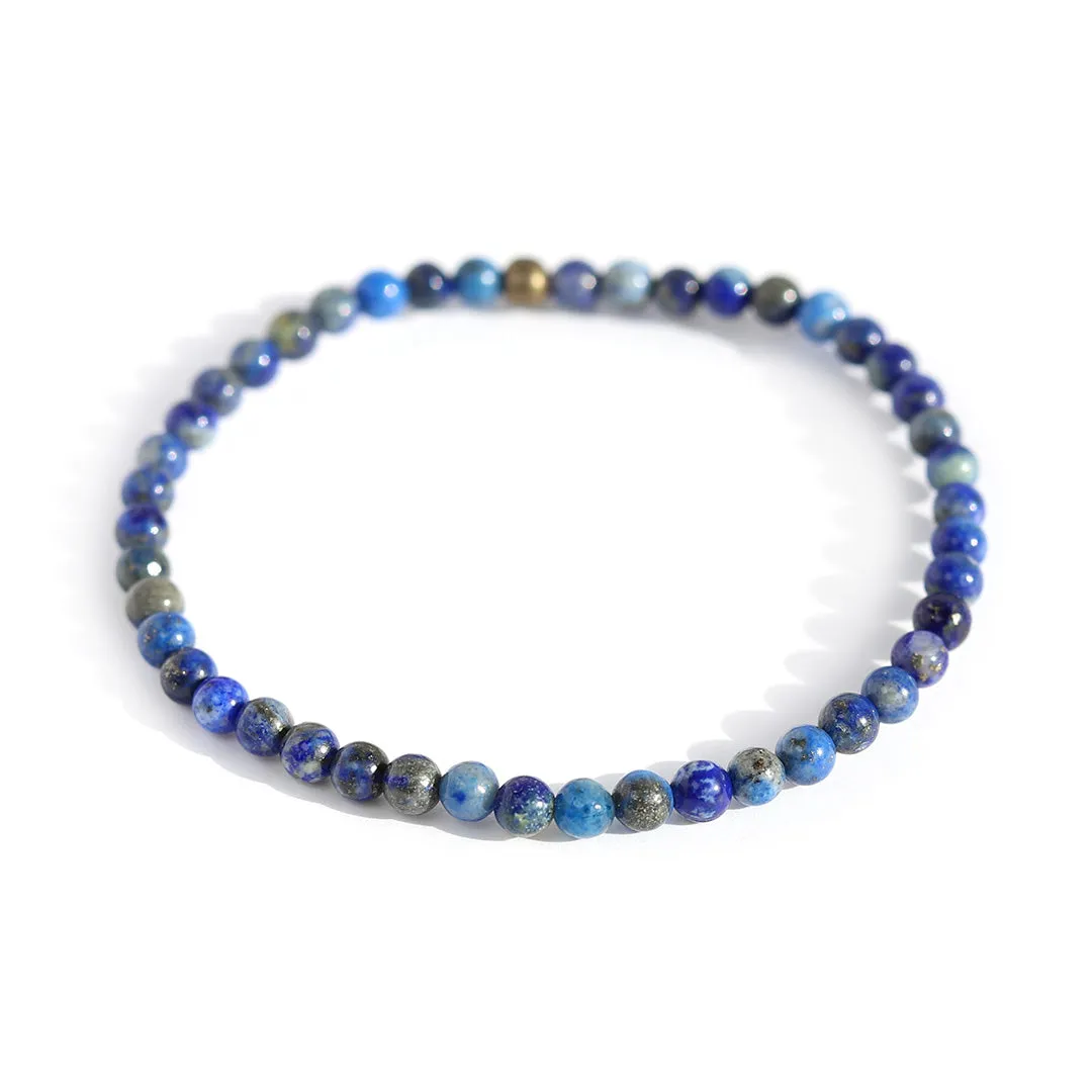 "Intuition" Lapis Lazuli Delicate Bracelet