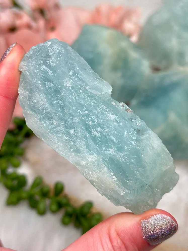 Raw Blue Aquamarine