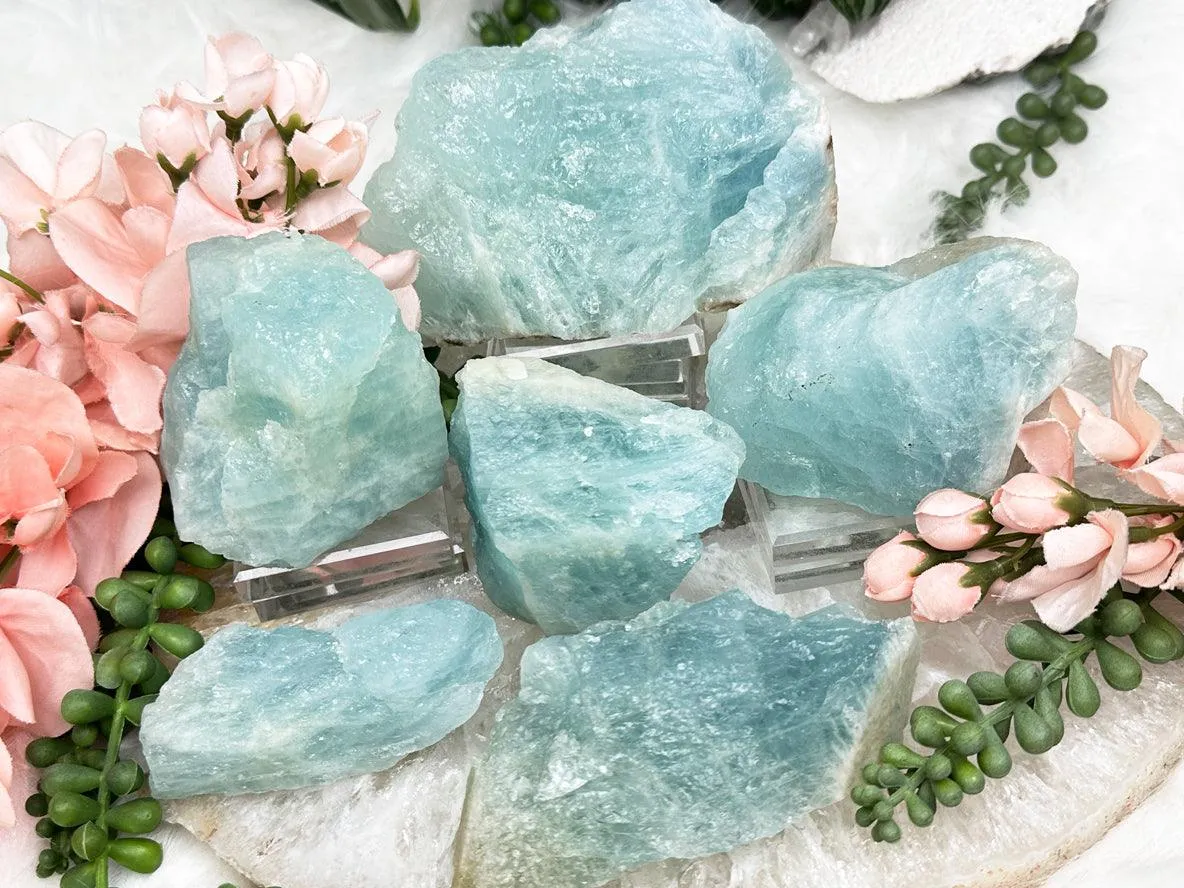 Raw Blue Aquamarine