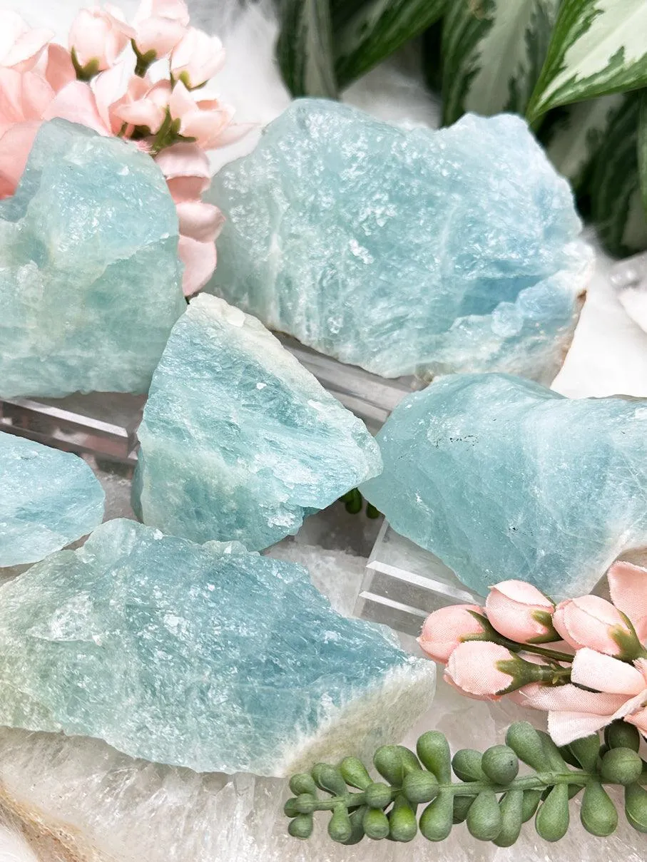 Raw Blue Aquamarine