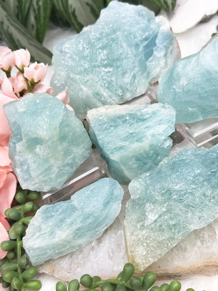 Raw Blue Aquamarine