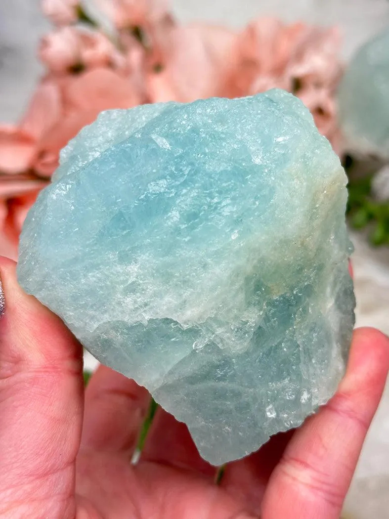 Raw Blue Aquamarine