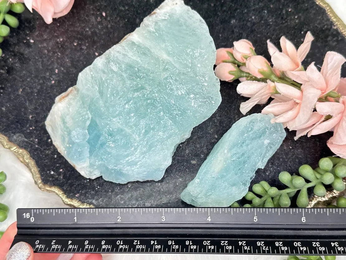 Raw Blue Aquamarine