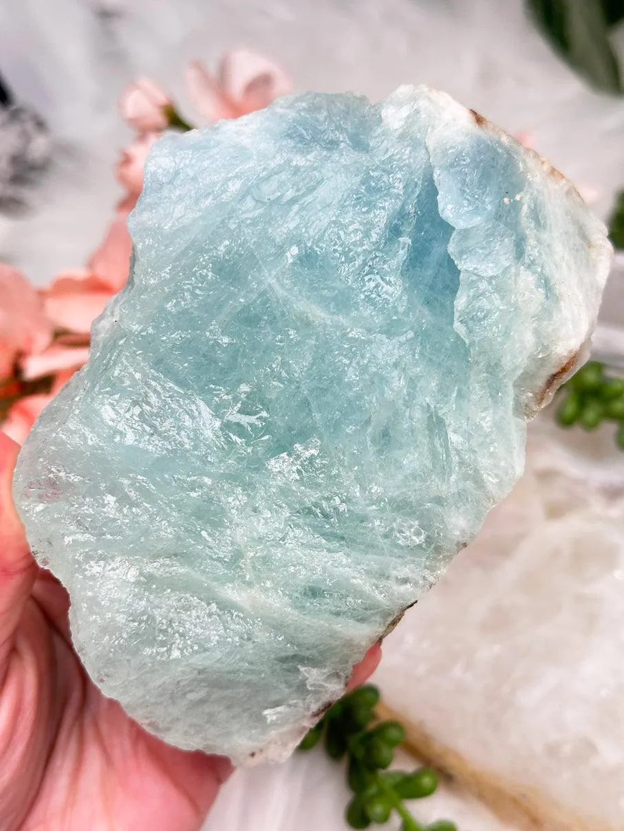 Raw Blue Aquamarine