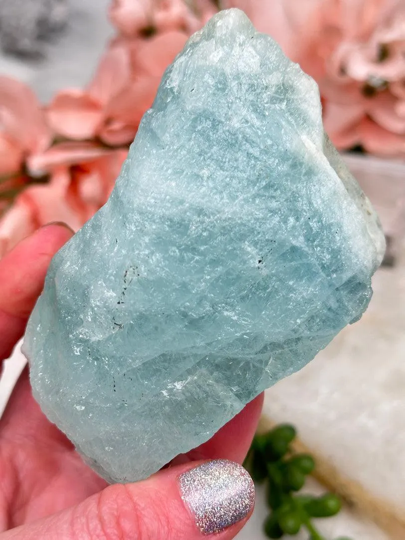 Raw Blue Aquamarine